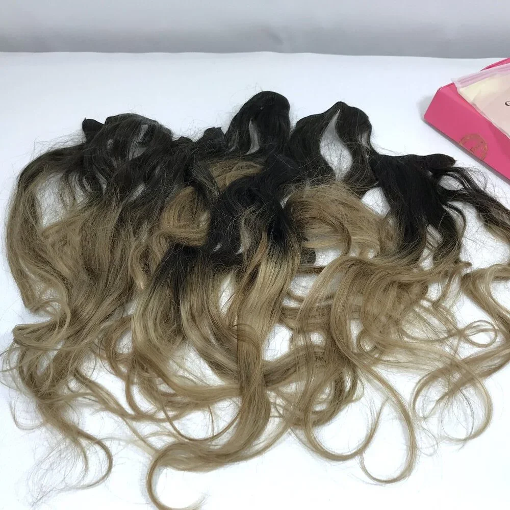 100% Remy Human Hair Clip In Hair Extensions 18